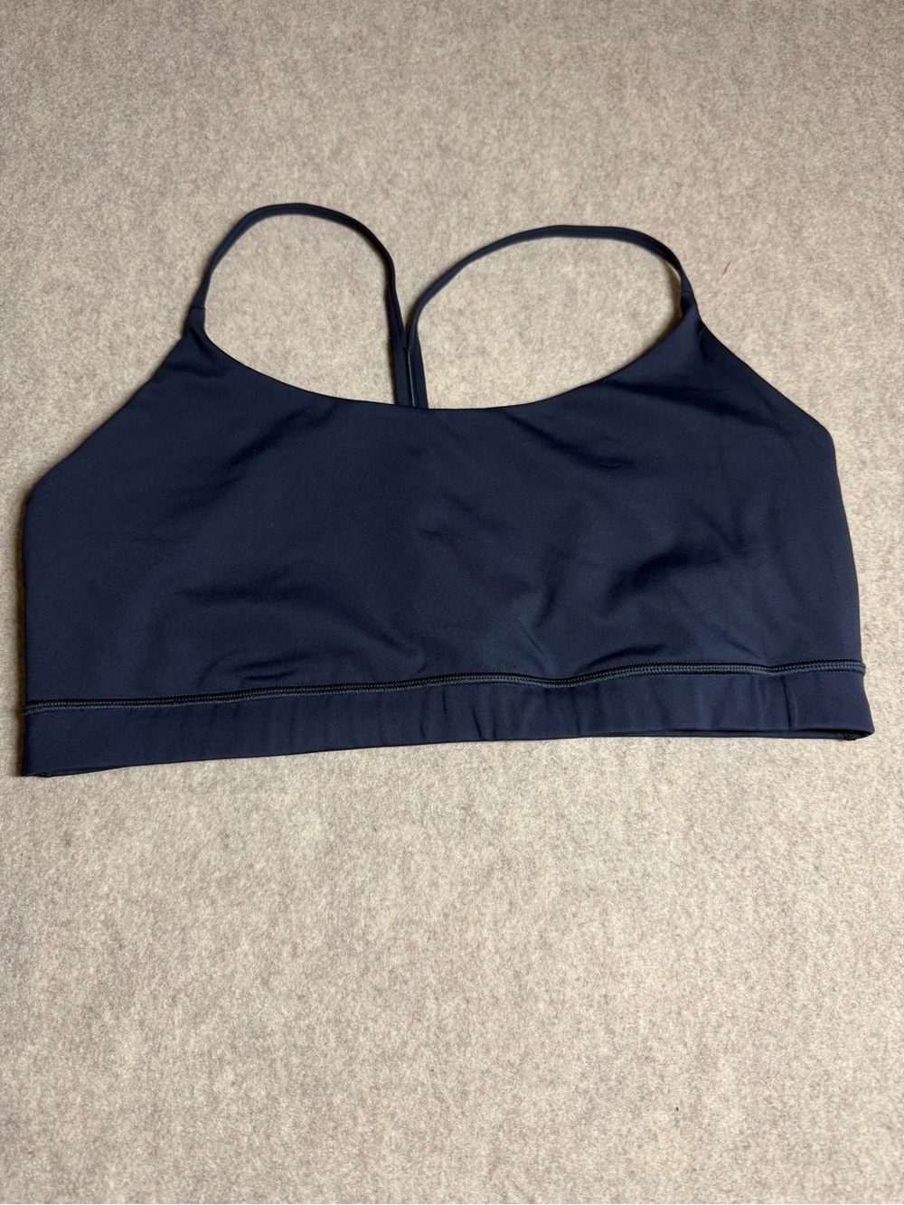 CALIA by Carrie Underwood Navy Thin-Strap Sports Bra - Picture 2 of 7